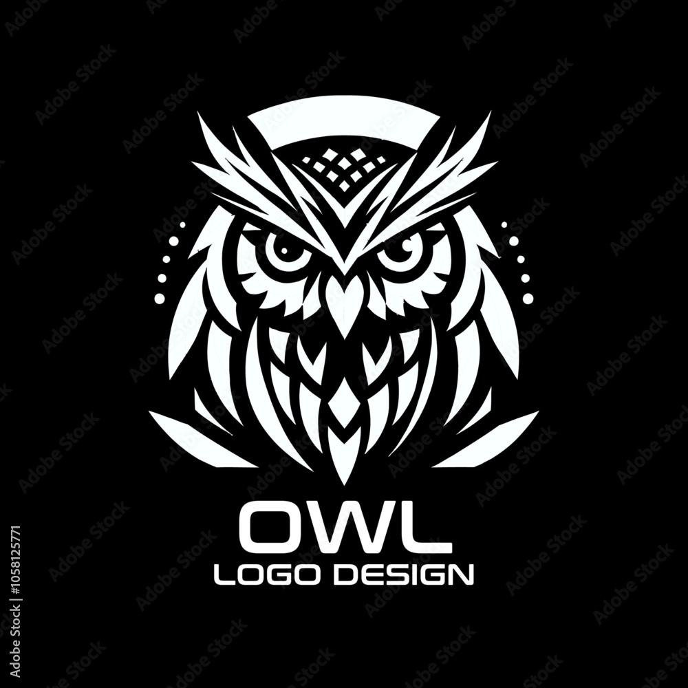 Owl Logo Design 2 Owl Logo Design 2