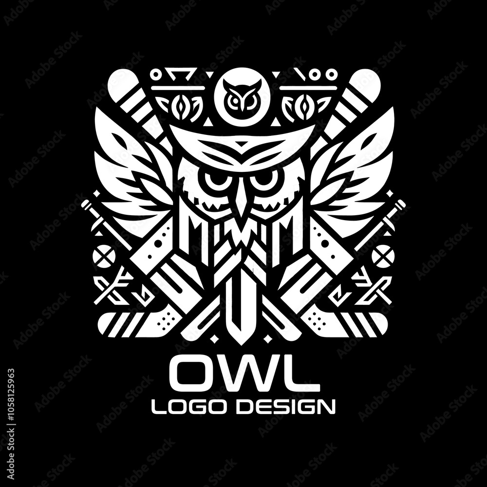Owl Vector Logo Design