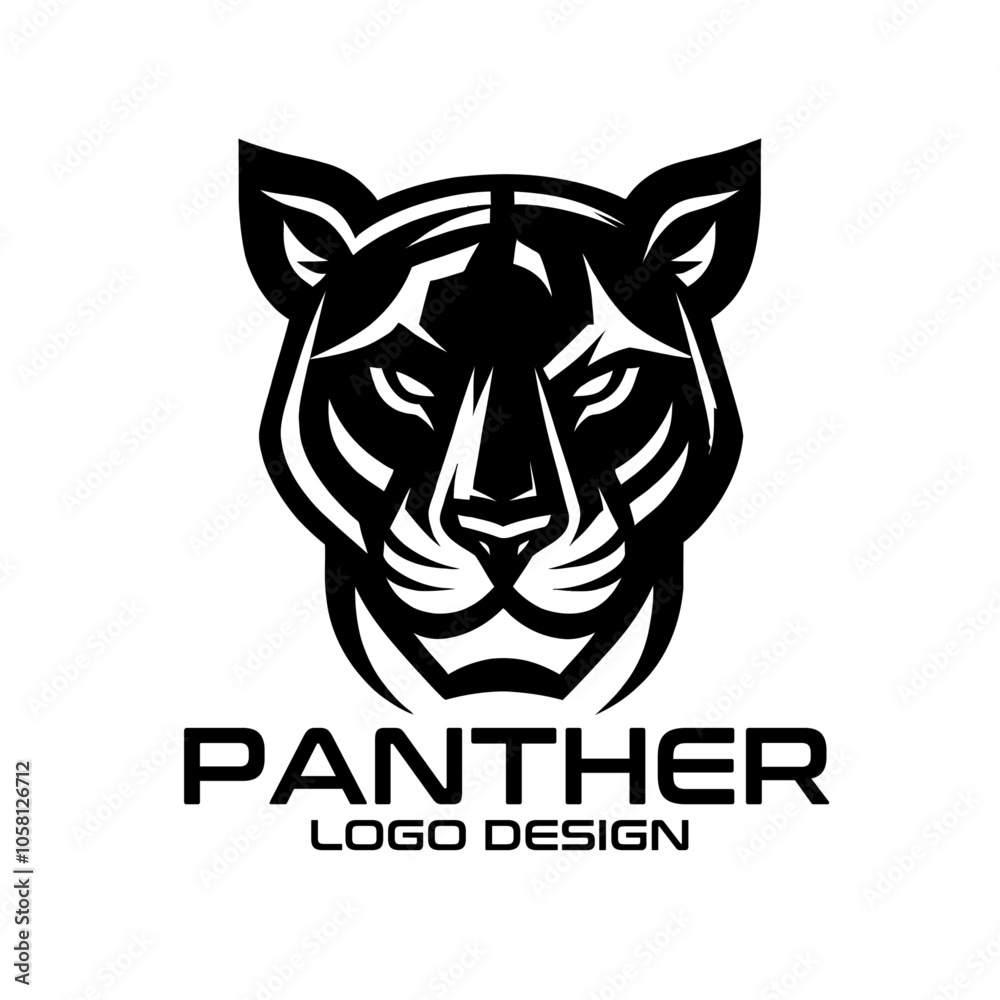 Fototapeta premium Panther Vector Logo Design