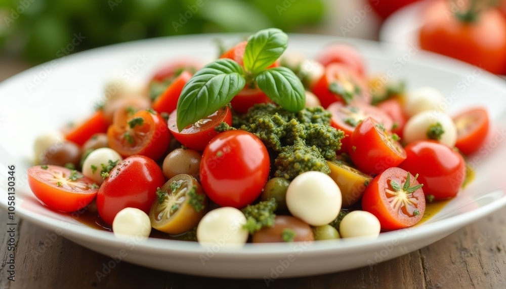Fresh and vibrant summer salad Fresh and vibrant summer salad