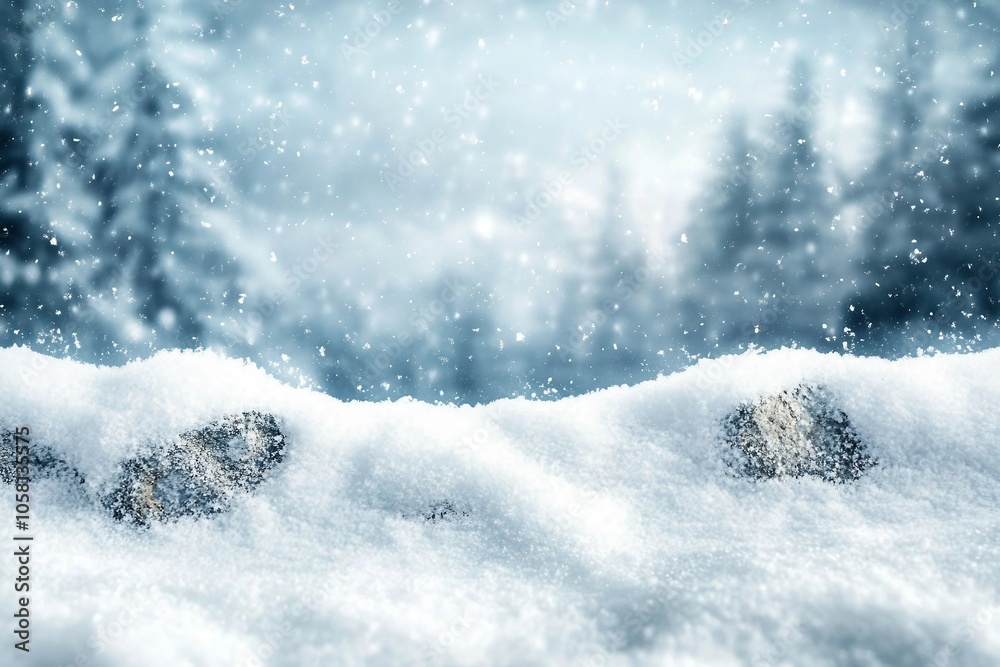 Winter background of snow and frost with free space for your decoration. Winter background of snow and frost with free space for your decoration.