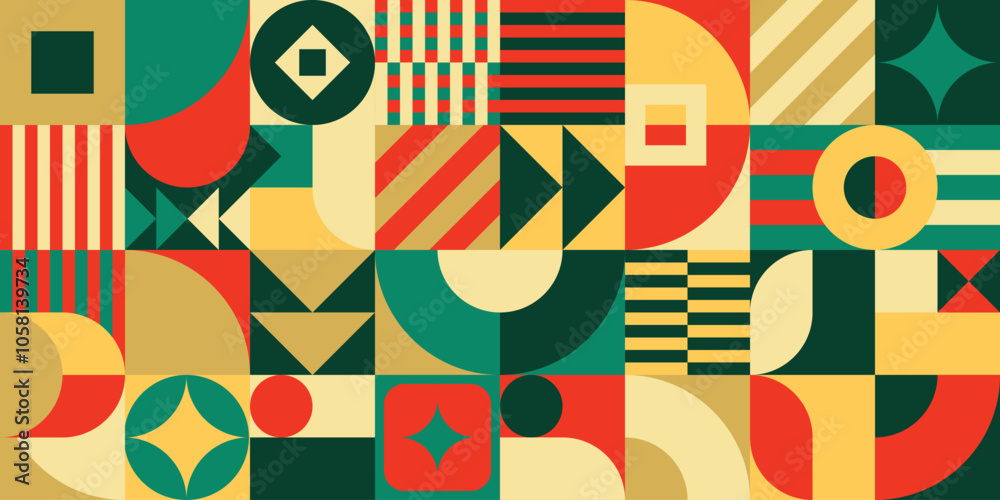 Obraz premium Creative design geometric background abstract design.