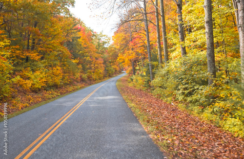 Blue Ridge Parkway in Virginia