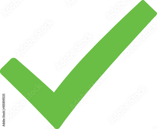 Free Download Check mark icon vector on white background - GFXLoad