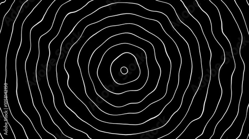 Fluid abstract turbulence line 4K seamless looping design background video