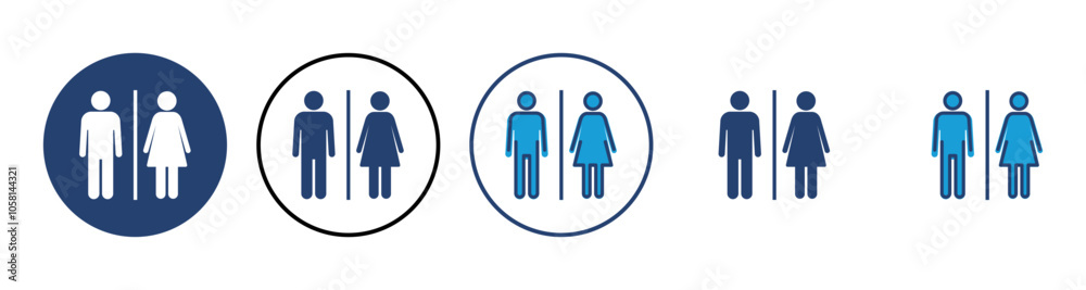 Toilet icon vector. restrooms icon vector. bathroom sign. wc, lavatory Toilet icon vector. restrooms icon vector. bathroom sign. wc, lavatory