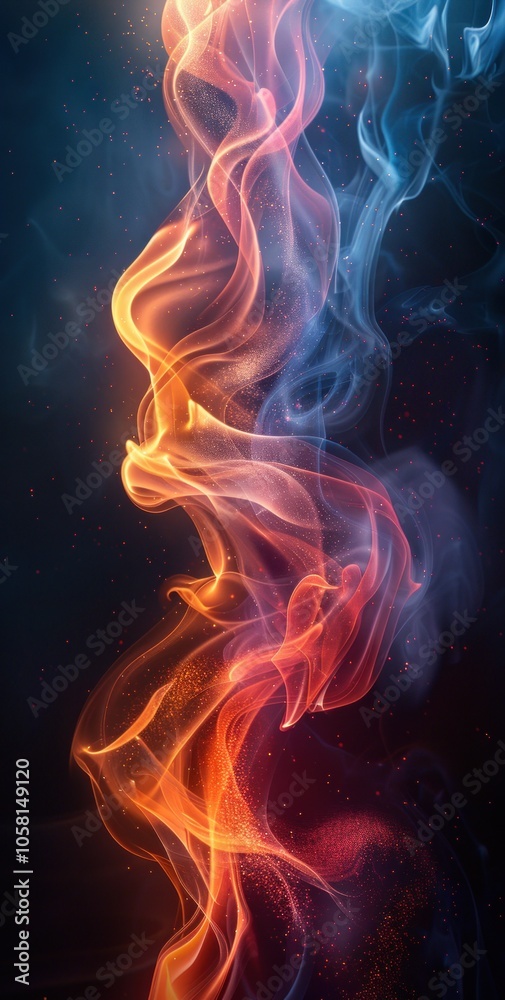 Abstract Smoke Swirls Abstract Smoke Swirls
