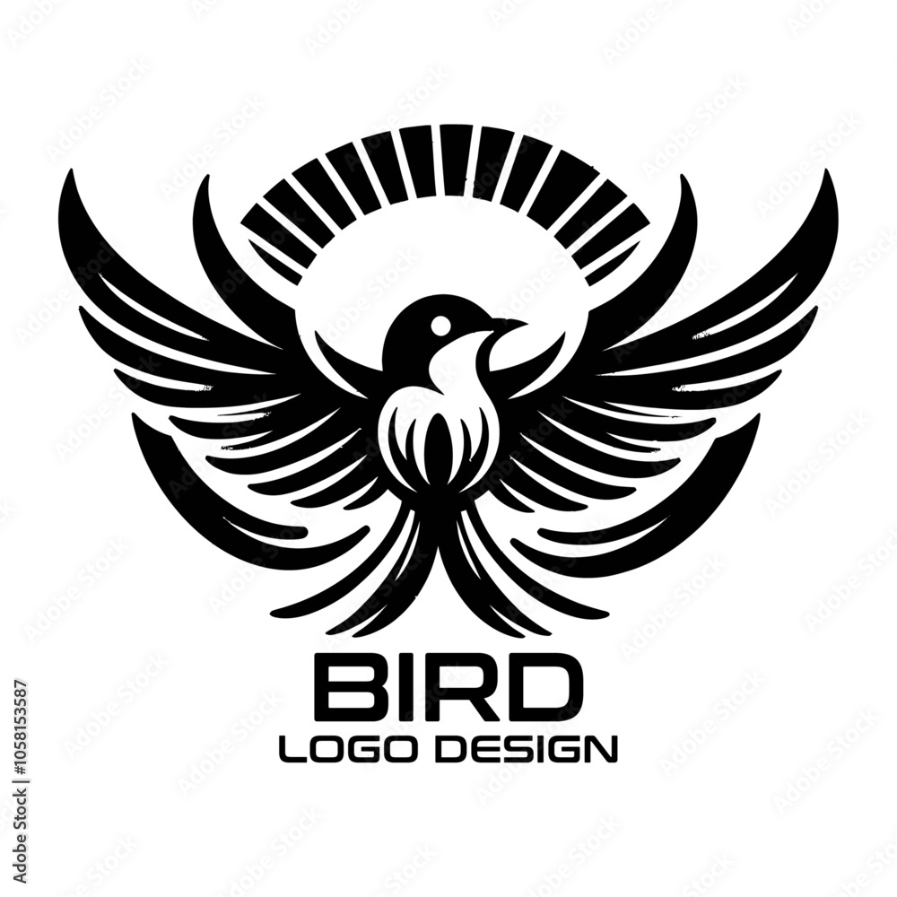 Obraz premium Bird Vector Logo Design