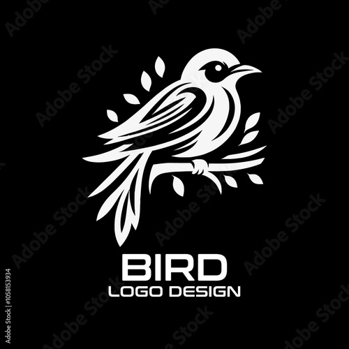 Bird Vector Logo Design photo