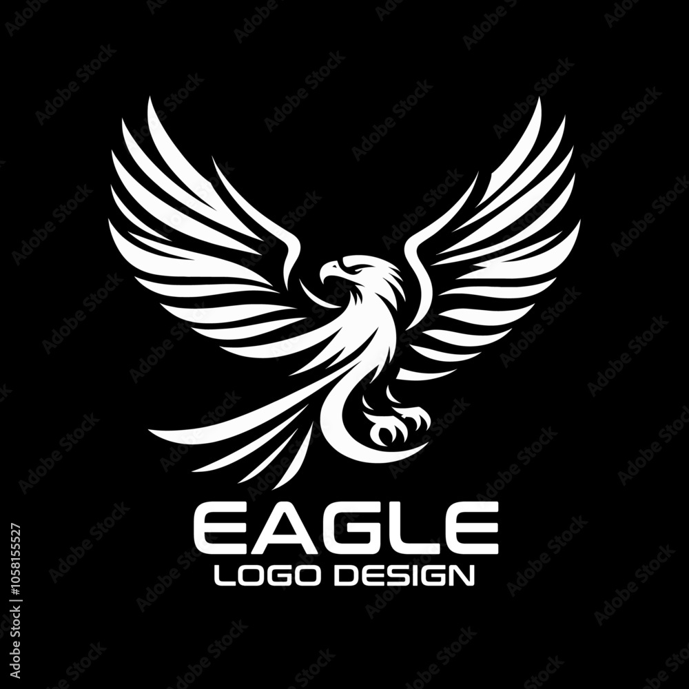Obraz premium Eagle Vector Logo Design
