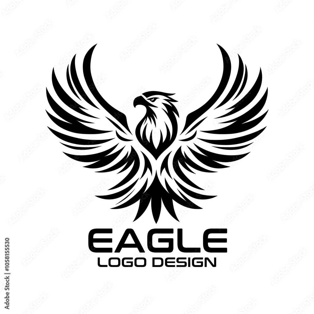 Eagle Vector Logo Design Eagle Vector Logo Design