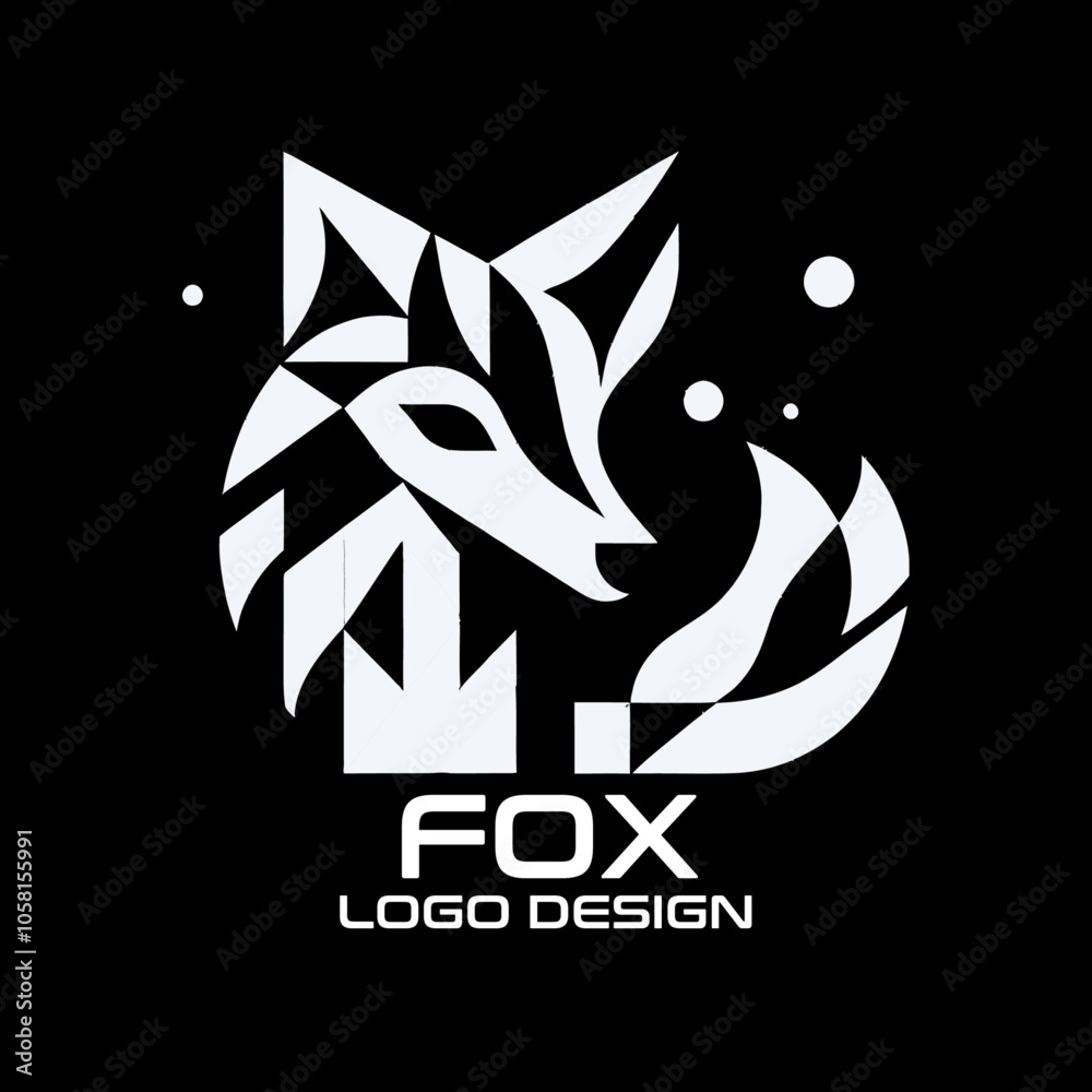 Obraz premium Fox Vector Logo Design