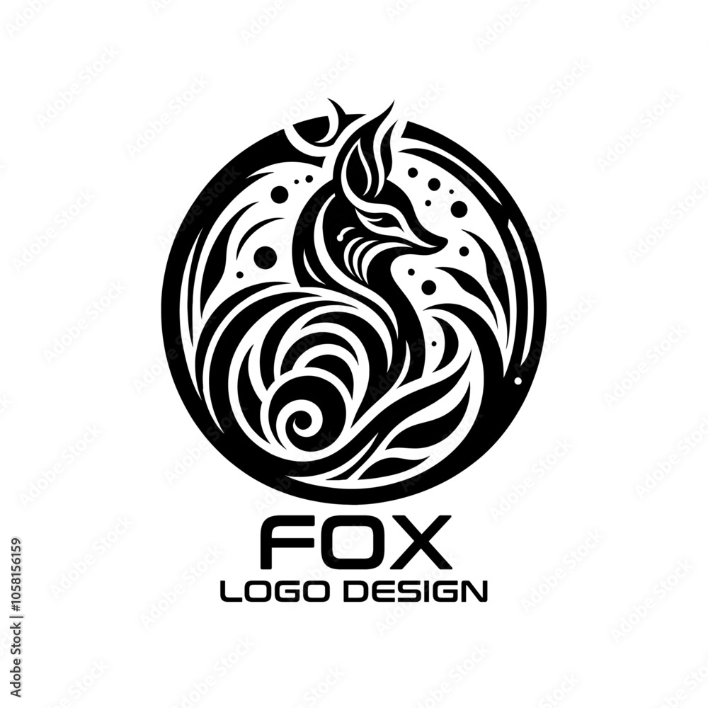 Fox Vector Logo Design Fox Vector Logo Design