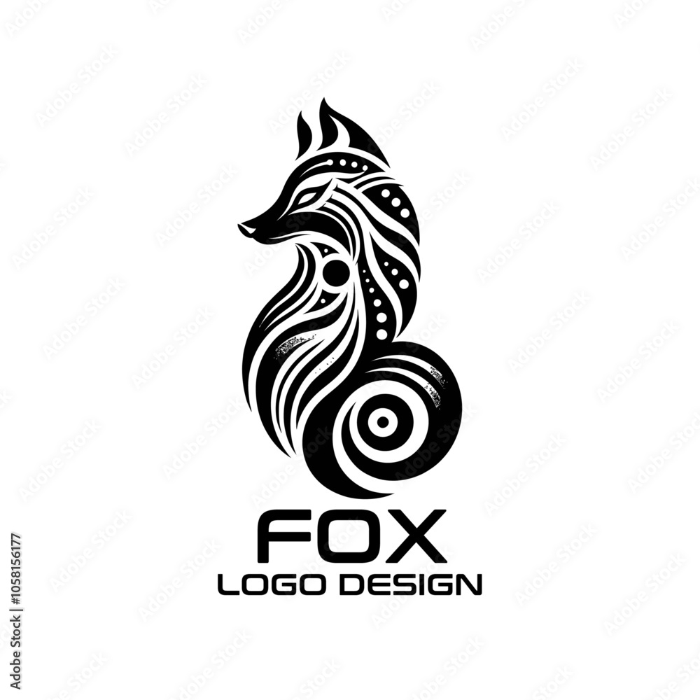 Fox Vector Logo Design Fox Vector Logo Design
