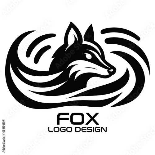 Fox Vector Logo Design photo