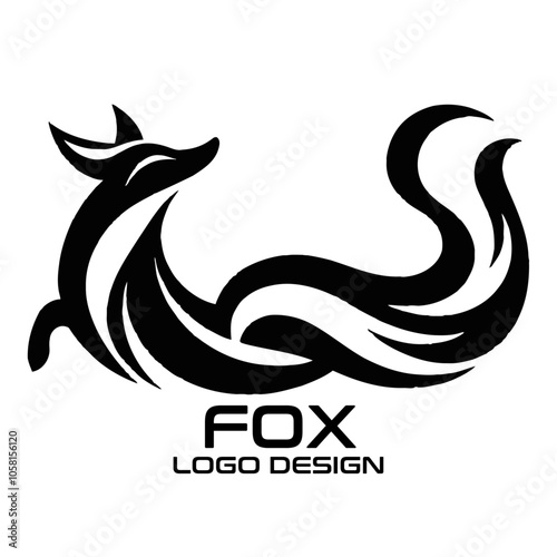 Fox Vector Logo Design photo