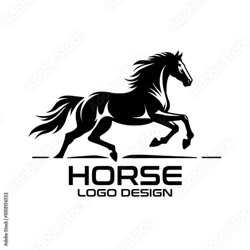 Horse Vector Logo Design