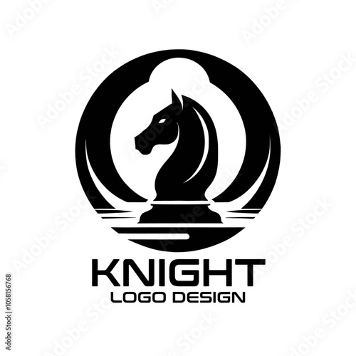 Knight Vector Logo Design