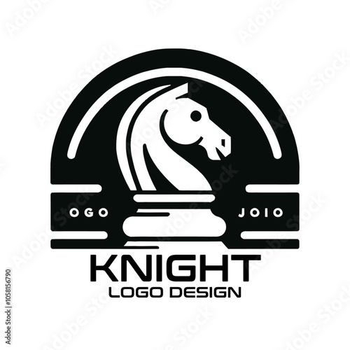 Knight Vector Logo Design