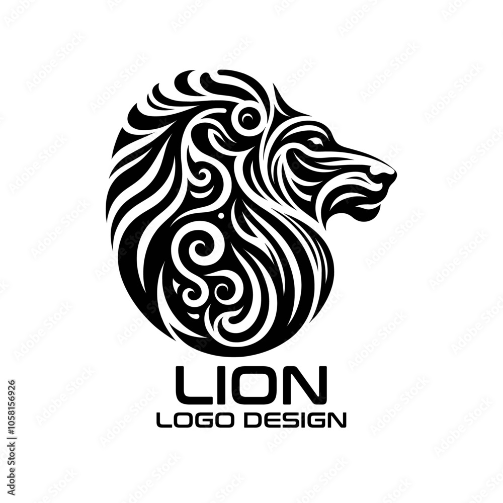 Lion Vector Logo Design Lion Vector Logo Design