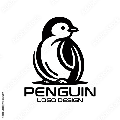 Penguin Vector Logo Design