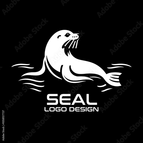 Seal Vector Logo Design photo