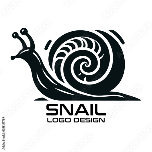 Snail Vector Logo Design