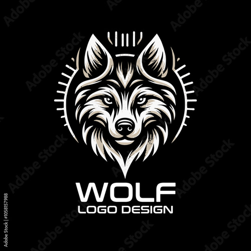 Wolf Vector Logo Design