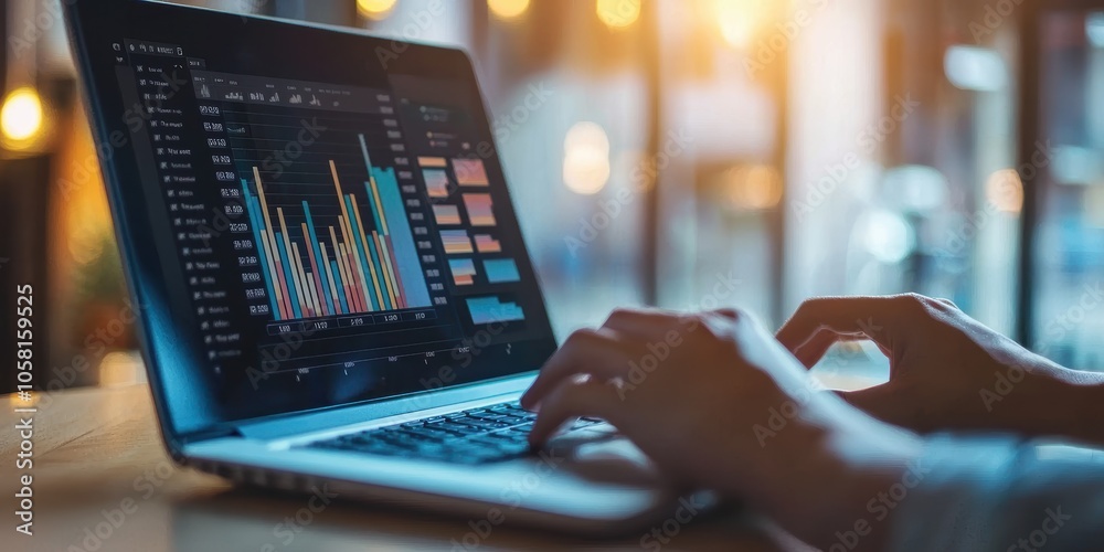 Business Analyst Unveils Data Insights in a Modern Corporate Environment with Innovative Visualization Techniques Business Analyst Unveils Data Insights in a Modern Corporate Environment with Innovative Visualization Techniques