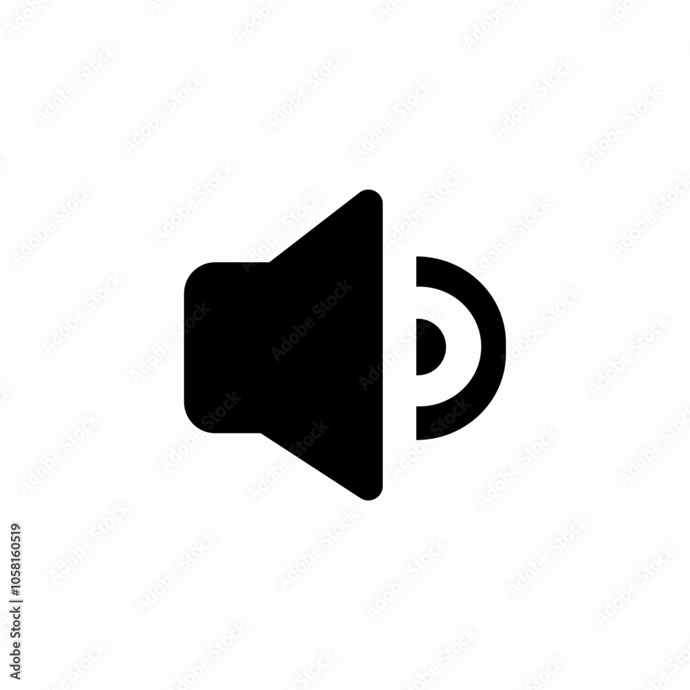 loudspeaker volume icon sign vector