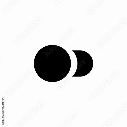 toggle switch icon sign vector photo