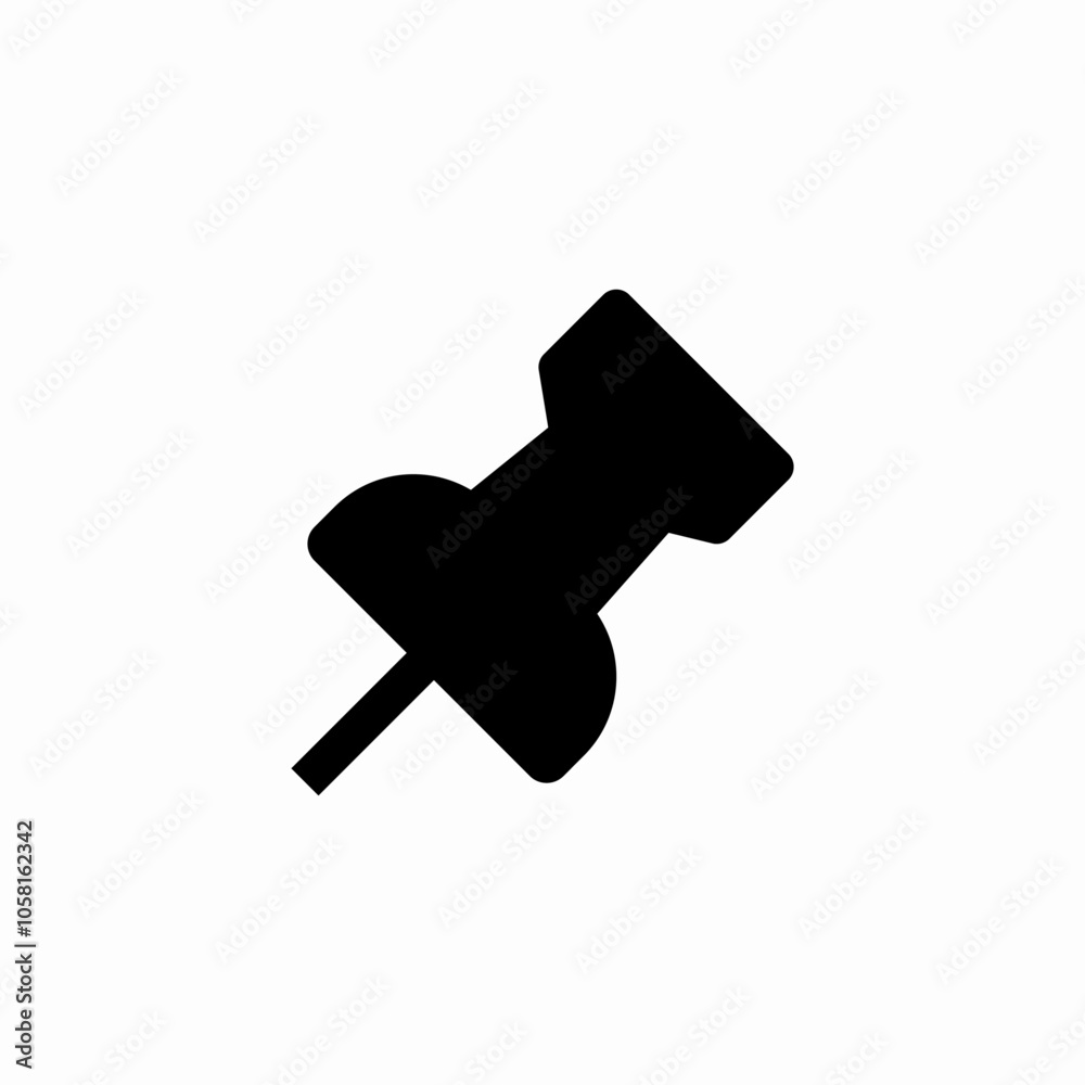board pin icon sign vector board pin icon sign vector