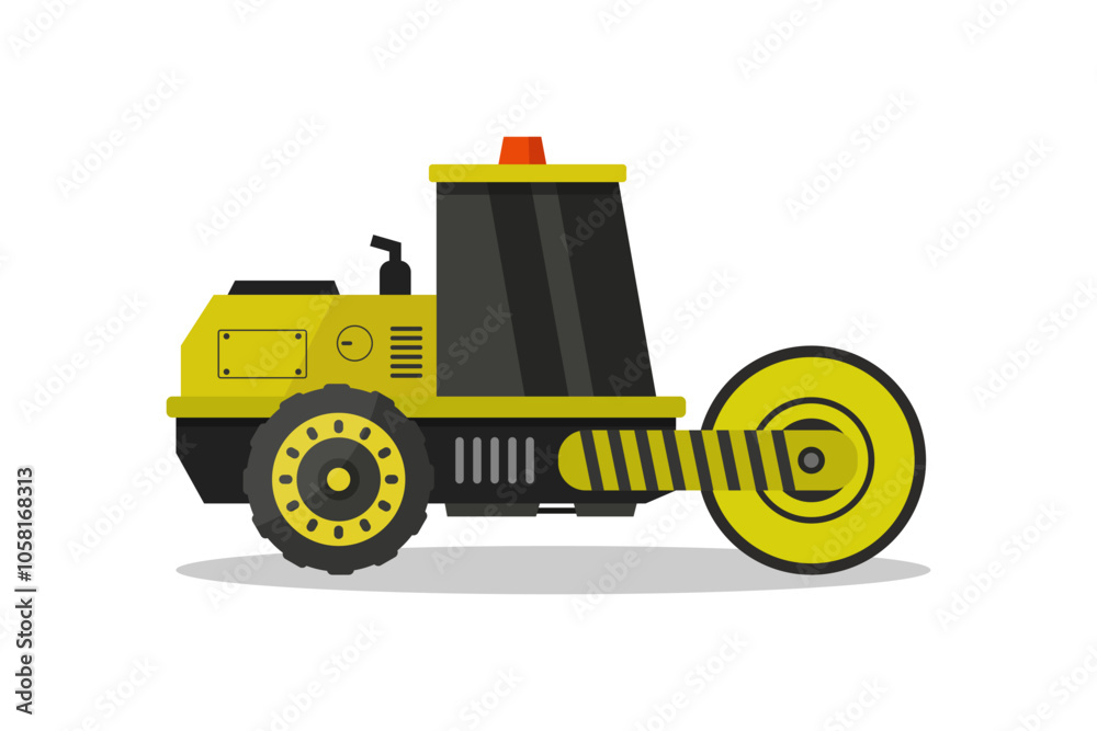 Naklejka premium Road roller