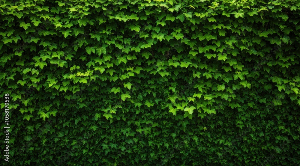 This vibrant image captures the detailed texture of a wall covered in rich green ivy leaves, creating a tranquil and refreshing atmosphere perfect for nature lovers. This vibrant image captures the detailed texture of a wall covered in rich green ivy leaves, creating a tranquil and refreshing atmosphere perfect for nature lovers.