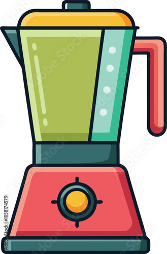 velcro blender vector on white background