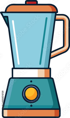 velcro blender vector on white background