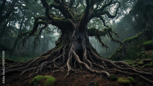 tree in the woods