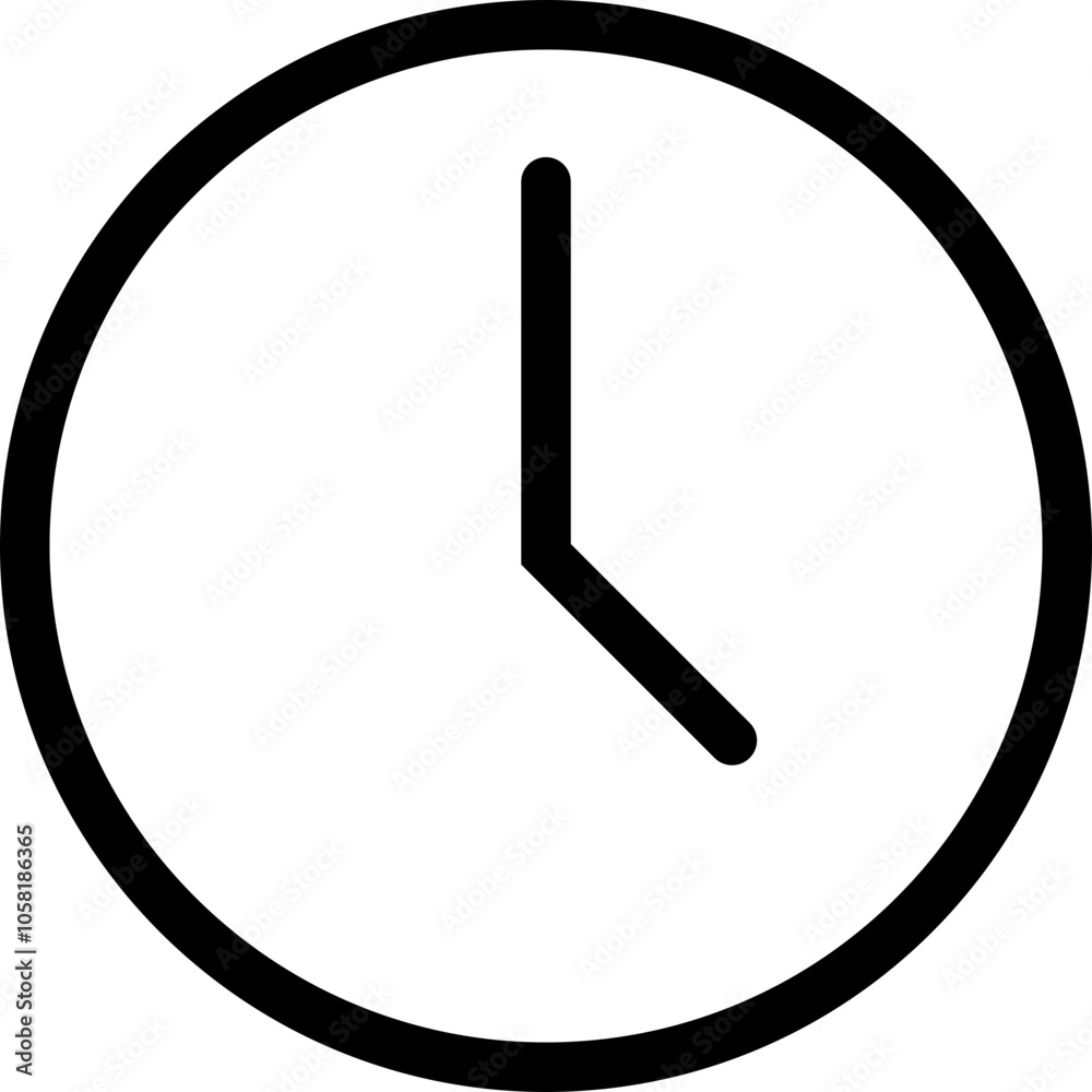 clock icon vector illustration clock icon vector illustration