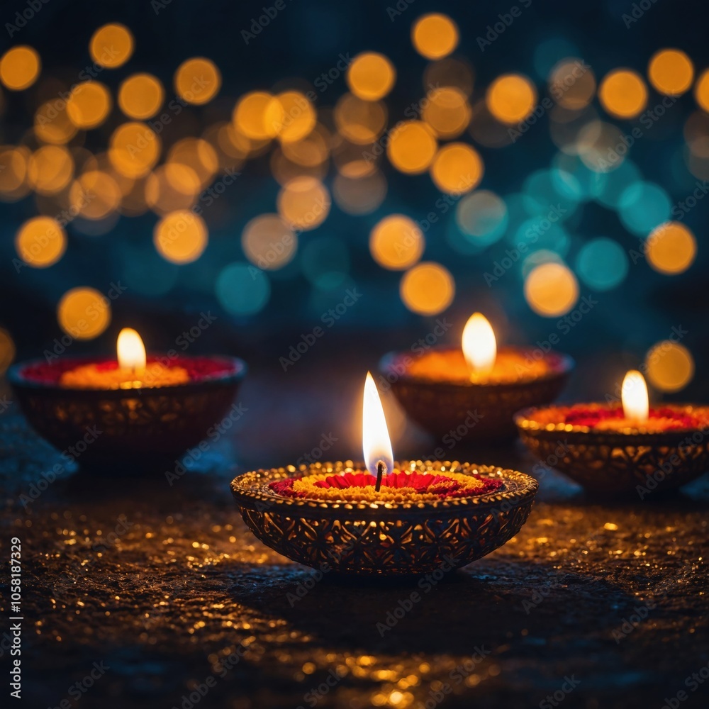 The festival of lights brings an array of colorful decorations and joyful moments to every home The festival of lights brings an array of colorful decorations and joyful moments to every home