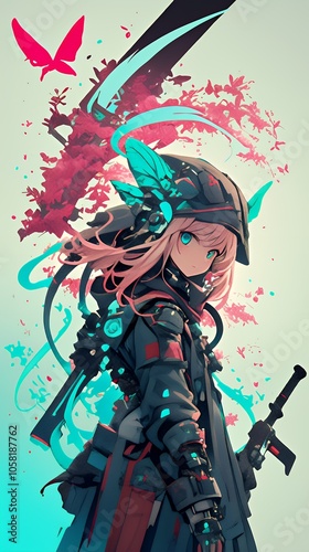 アニメスタイル 　japanese anime style