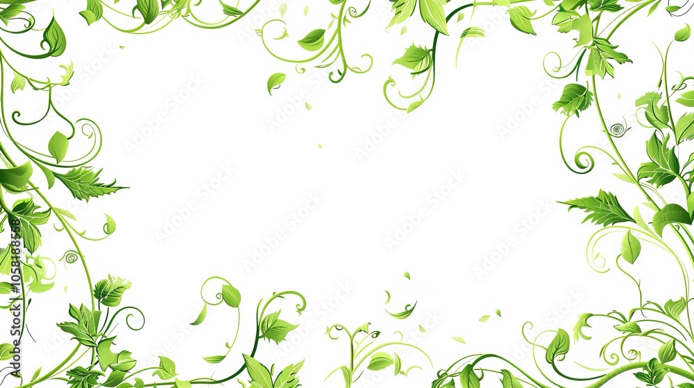 White background with green plant accents creates a fresh and inviting aesthetic. A harmonious blend of purity and nature, perfect for design projects and creative endeavors. White background with green plant accents creates a fresh and inviting aesthetic. A harmonious blend of purity and nature, perfect for design projects and creative endeavors.