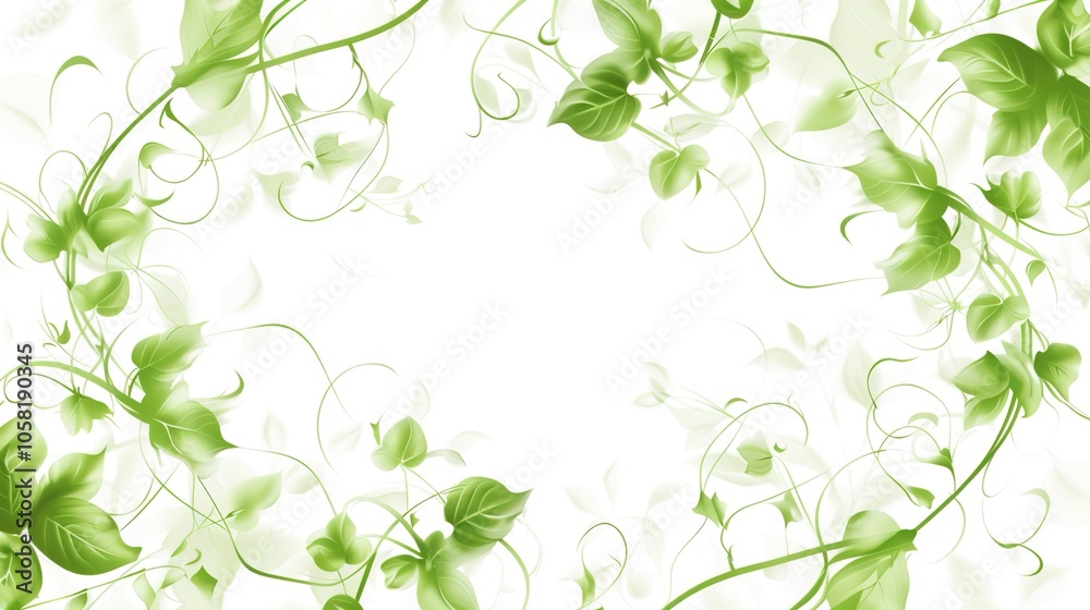 White background with green plant accents creates a fresh and inviting aesthetic. A harmonious blend of purity and nature, perfect for design projects and creative endeavors. White background with green plant accents creates a fresh and inviting aesthetic. A harmonious blend of purity and nature, perfect for design projects and creative endeavors.
