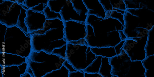Texture soil dry crack background pattern of drought lack of water of nature white, black old broken. Vector marble pattern with blue cracks Transparent texture. Vector grunge cracked texture.