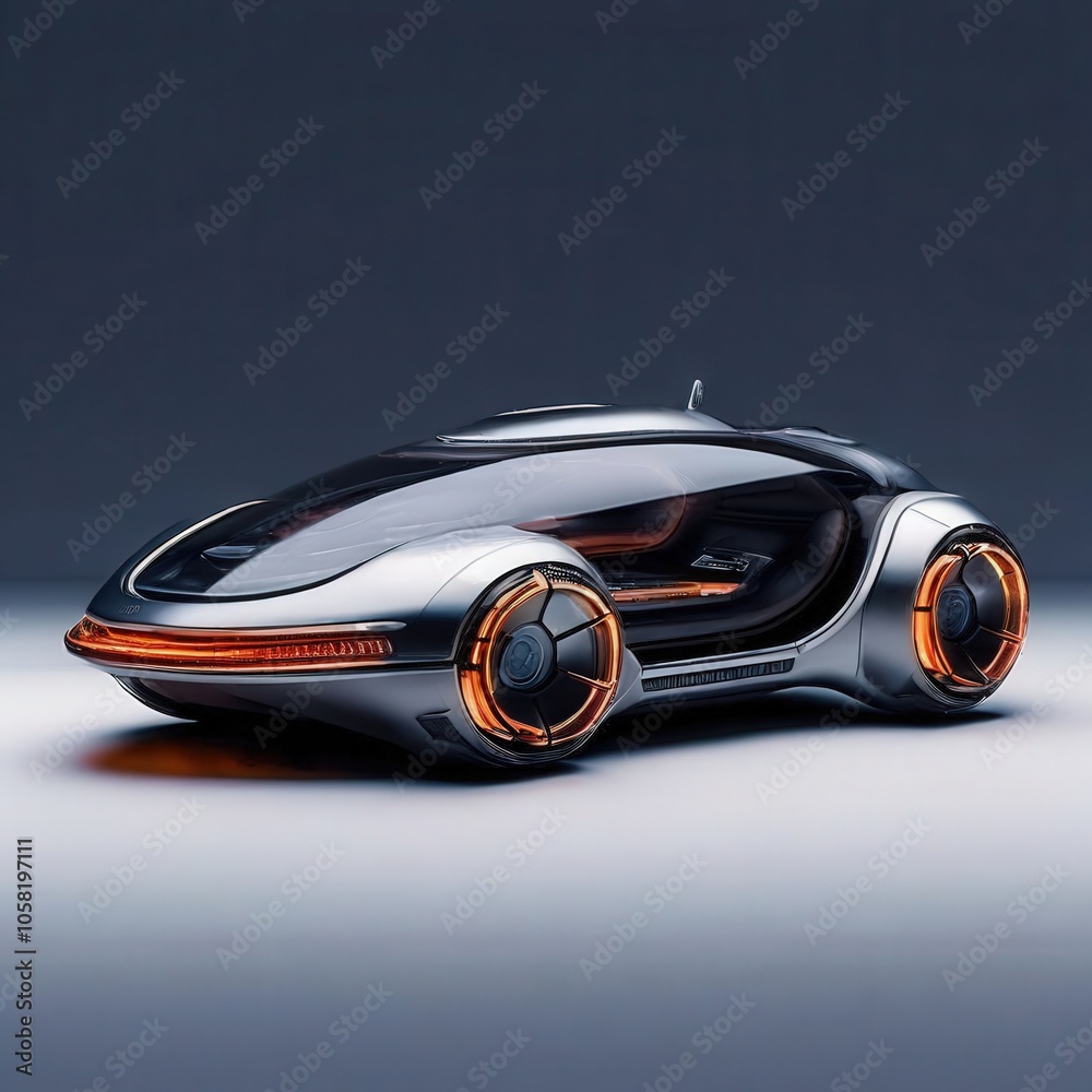 the AI Image Generator, Future Concept Automotive Scene the AI Image Generator, Future Concept Automotive Scene