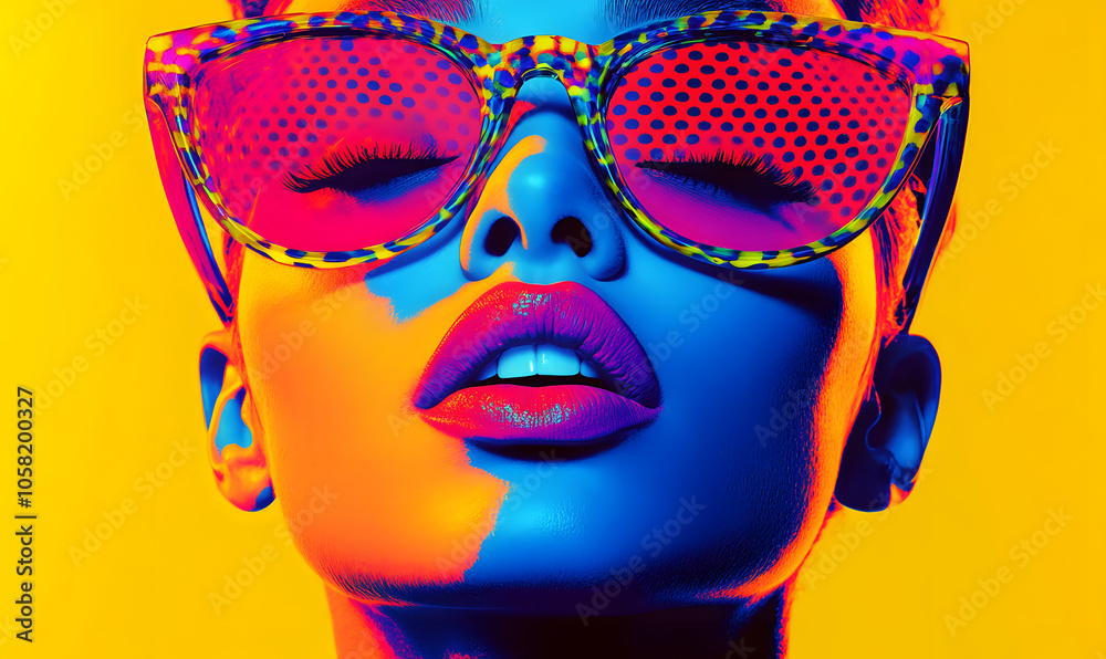 Modern Beauty Concepts: Women in Dynamic Urban and Natural Environments, Featuring Bold Geometric Designs and Retro Album Cover Inspirations Modern Beauty Concepts: Women in Dynamic Urban and Natural Environments, Featuring Bold Geometric Designs and Retro Album Cover Inspirations