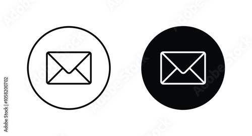 Envelope icon. Email envelope icon vector