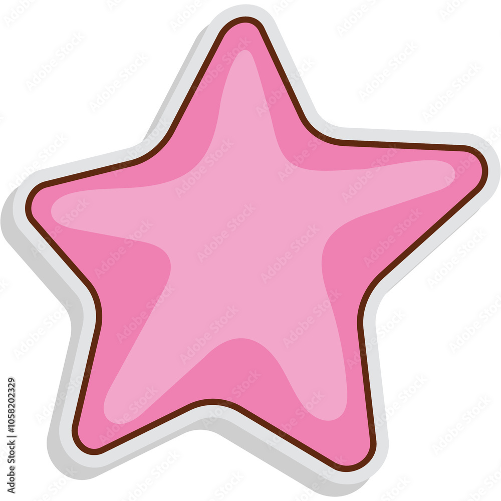 Fototapeta premium Starfish Sticker