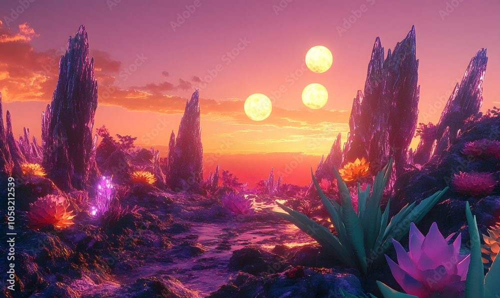 Spectacular Nature and Scenic Wonders: Golden Hour Sunsets, Lush Forests, Tranquil Beaches, and Vibrant Fields of Flowers in Stunning Views Spectacular Nature and Scenic Wonders: Golden Hour Sunsets, Lush Forests, Tranquil Beaches, and Vibrant Fields of Flowers in Stunning Views