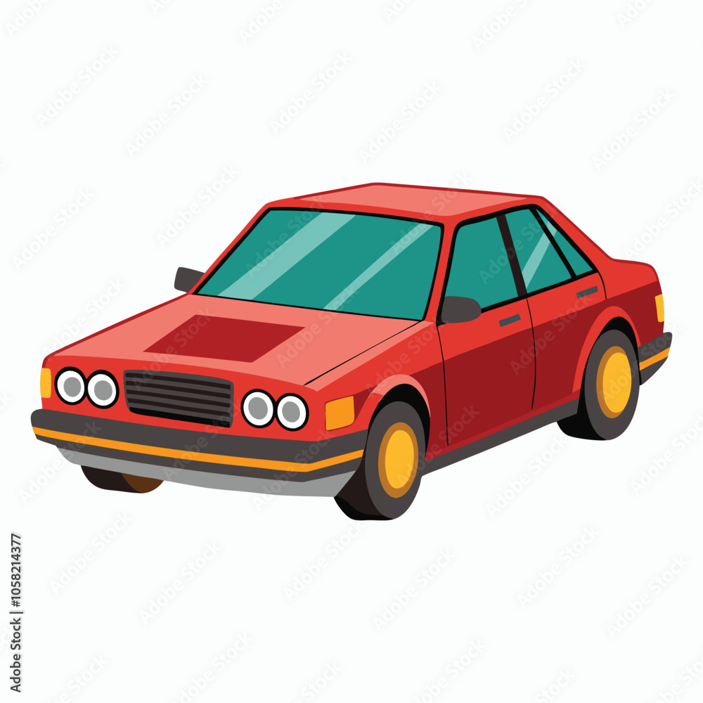 vector car design on white background vector car design on white background