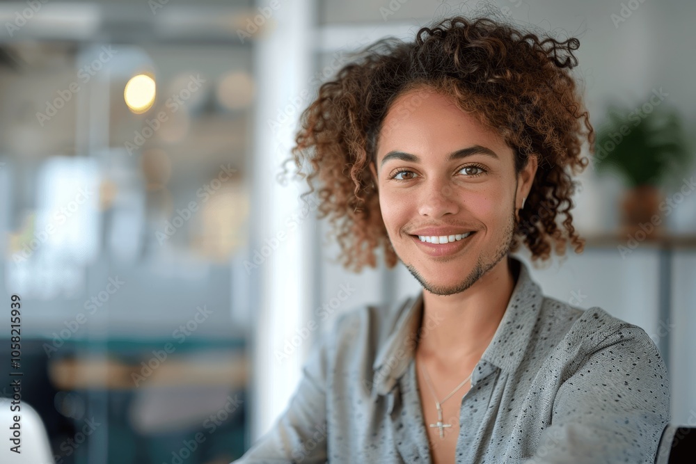 Mature Happy Businesswoman in Office on Video Call with Laptop for HR Meeting or Remote Job Interview Mature Happy Businesswoman in Office on Video Call with Laptop for HR Meeting or Remote Job Interview